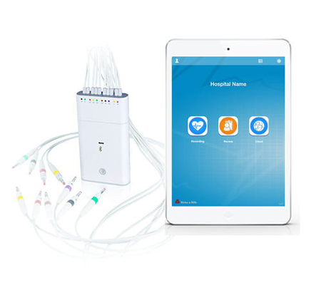 Latest Wireless Digital ECG Machine Electrocardiograph Machine Based IOS System