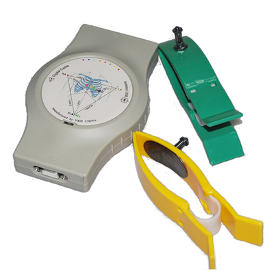 Grey Mobile ECG Machine Automatically Monitor And Analysis ECG Workstation