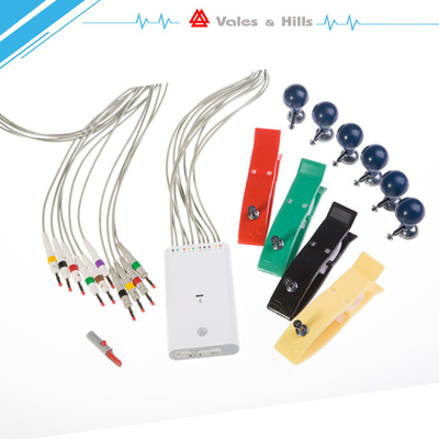 Ecg Monitoring Device Digital Wireless ECG Machine Work With IPad Or IPhone