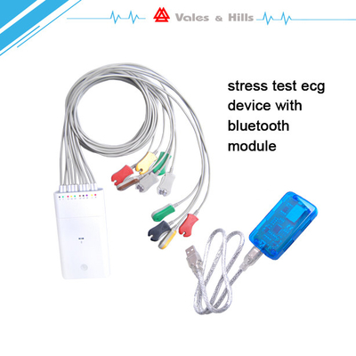 Stress Test Medical Wireless ECG Machine Portable ECG Monitor