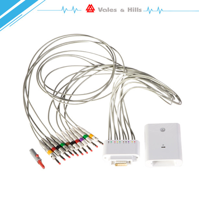 12 Lead Mobile Smart ECG Machine / Electrocardiograph Machine 16 Bits Recording