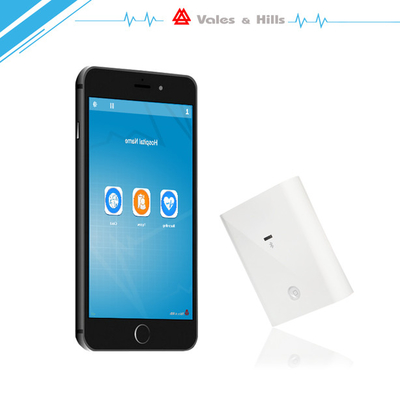 Small Mobile ECG Machine Medical Electrocardiograph Machine For Smartphone