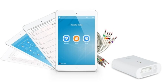Multifunctional Digital ECG Machine 12 Channel IPad / IPod ECG / EKG Machine