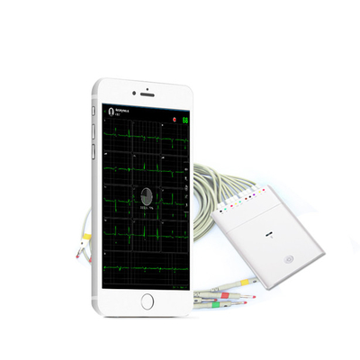 Resting 12 Channel Wireless ECG Machine Handheld Used for iPad