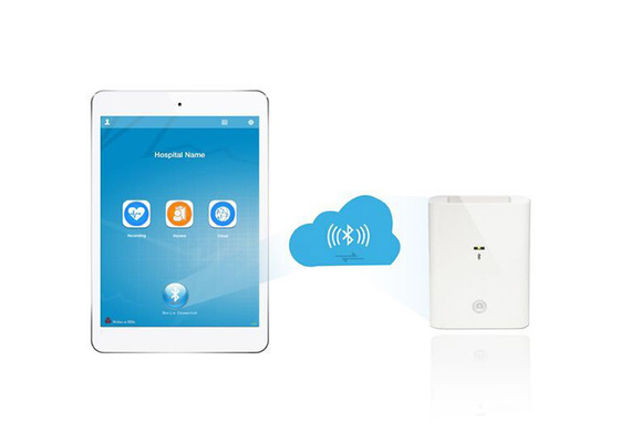 Composite Material Wireless iPad ECG Heart Device For iOS With CE And FDA