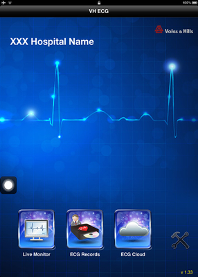 Cardiac Stress System 12 channel Digital ECG Machine , Hand Held ECG