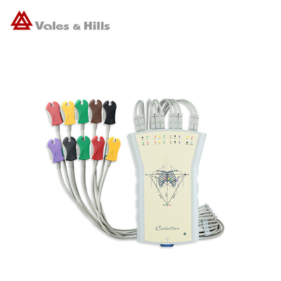 CE Standard Handheld ECG Machine High Resolution With Stress ECG System