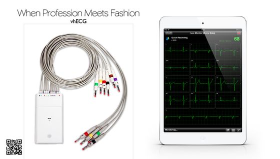 12 Lead Wireless ECG Machine