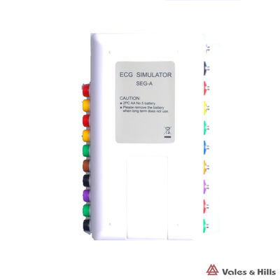Inteligentny i biały EKG Rhythm Simulator Recorder Bluetooth z 12 kanałami