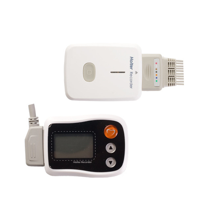 Precyzyjne ambulatoryjne monitorowanie EKG Ambulatoryjny monitor pracy serca z wyświetlaczem LCD