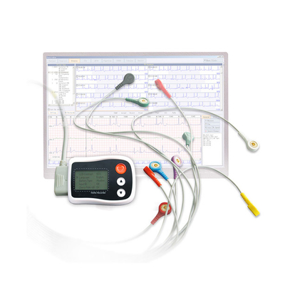 Mini Patch Przenośny monitor EKG Jeden zasilacz baterii AAA Pełne ujawnienie