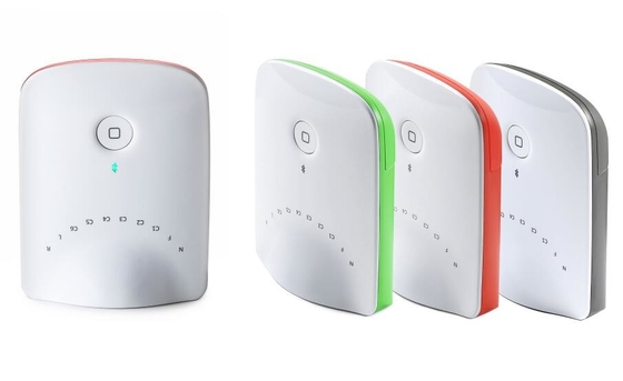 Bezprzewodowe przenośne urządzenie monitorujące EKG Bluetooth podłączone do IOS za pomocą trzech kolorów Smart Box