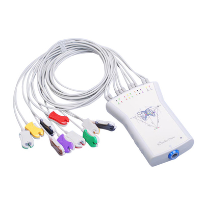 Połączenie USB Stres EKG Maszyna Analiza stresu EKG 12-kanałowy szary moduł akwizycji