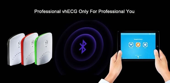 Bezprzewodowa maszyna EKG Bluetooth Kolorowe plastikowe rejestratory dla IOS