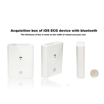 Medyczne ręczne plastikowe urządzenie EKG Bluetooth