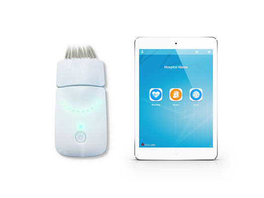 Odpoczynek Jednoczesny 12-odprowadzeniowy aparat EKG Bluetooth